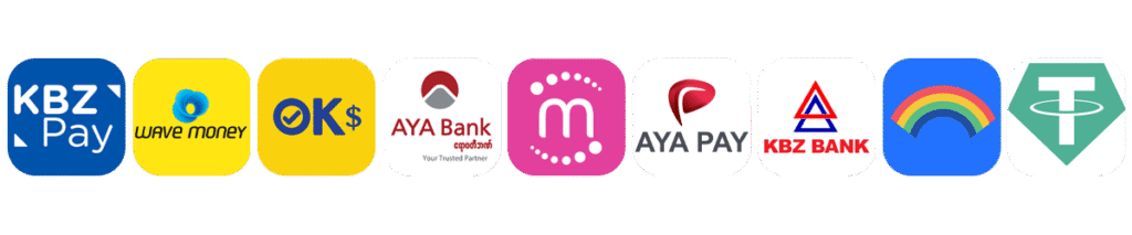 ငွေသွင်းငွေထုတ်နိုင်သေား ဘဏ်များ